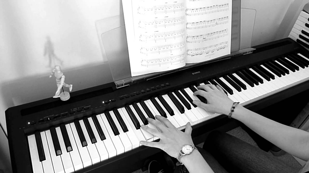 Walk by Ludovico Einaudi In a Time Lapse (Piano Cover) YouTube