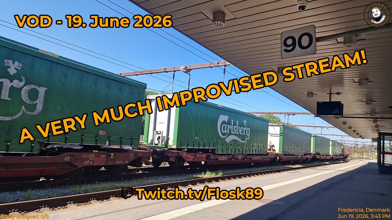 VOD 19/06/26 - A VERY MUCH IMPROVISED STREAM!