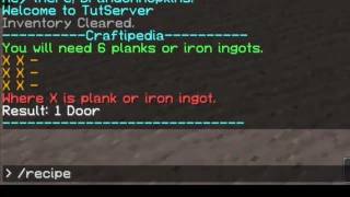Bukkit Plugin Tutorial: Craftipedia - View Recipes In-Game screenshot 5