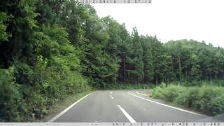 20120816 県道17号 山辺町畑屋大沼(県民の森)～山辺町畑屋清水