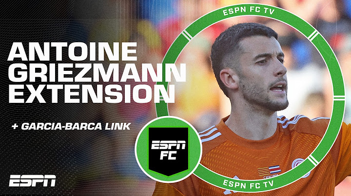 Was Antoine Griezmann's contract extension with Atletico Madrid a surprise?! 🤨 | ESPN FC