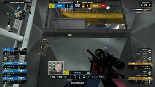 S1mple double No-Scope in Vent