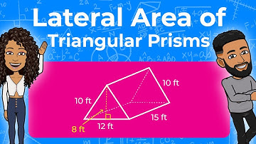 Finding the Lateral Surface Area of Triangular Prisms | Lateral Surface Area | Partners in Prime
