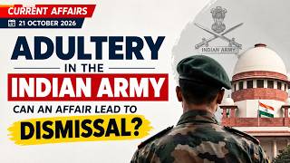 Adultery Is No Longer a Crime—Unless You're in the Army #upsc