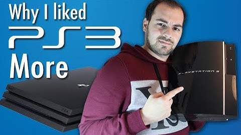 Why I Liked PS3 More Than PS4