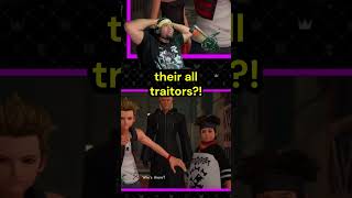 They&#39;re all traitors?! #shorts #short #ytshorts #ytshort #gaming #reaction #kingdomhearts #ps5
