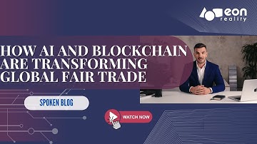 EON-XR Spoken Blog: Preserving Cultural Heritage with AI-Driven Artisan Marketplaces