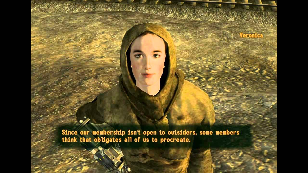 Veronica, Rose, and other New Vegas followers modded into Fallout