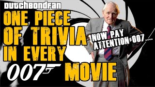 One Piece of Trivia in Every Bond Movie