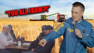 Roasting a table of FARMERS | Stand Up Comedy | Joey Avery