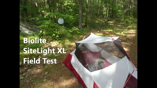 BioLite SiteLight XL Review & Field Test in Ontario