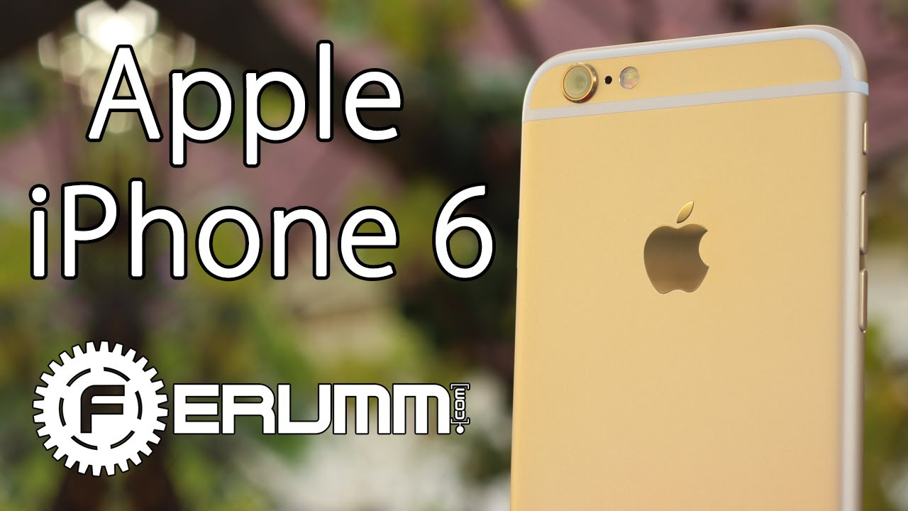  Update New  iPhone 6 полный обзор и особенности. Apple iPhone 6 Gold большой видеообзор от FERUMM.COM