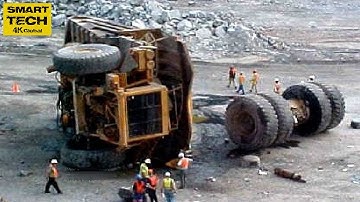 Shocking With The Most Dangerous Mistakes On Heavy Equipment And Idiots On Excavators