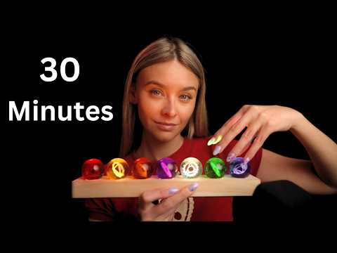 30 Minutes Of ASMR (Gentle Tapping/Scratching/Whisper Ramble)