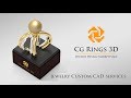 Bague Perle - Bijoux 3D CAO