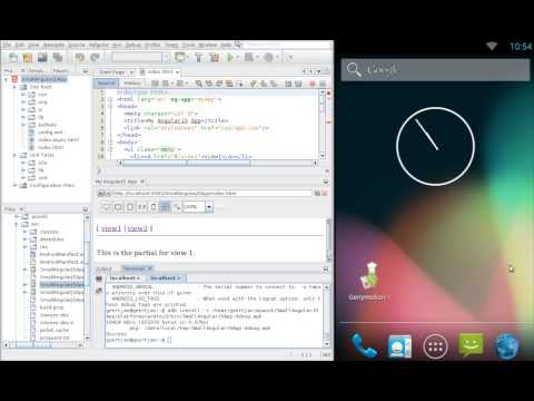 From AngularJS Seed to Android via Cordova!