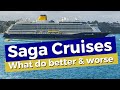 Saga Cruises. What Do Better And Worse Than Other Cruise Lines?