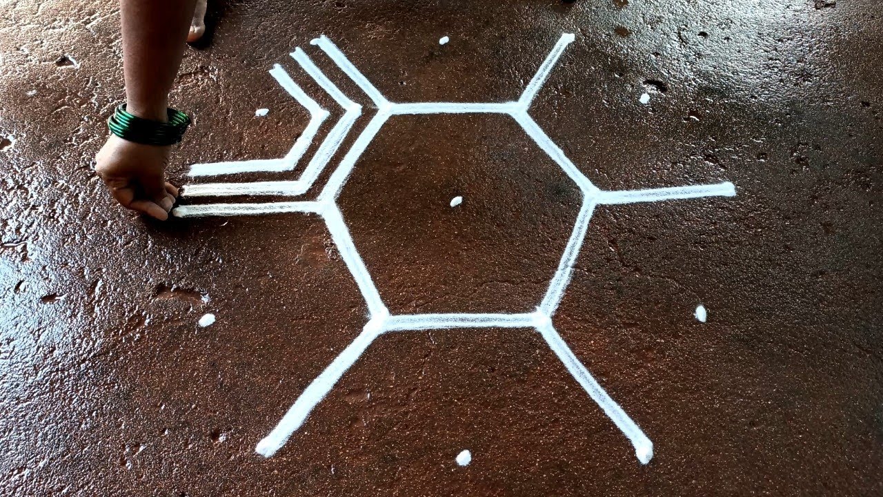 Maasi masam special padi kolam|5*3 daily rangolidesigns| pandaga muggulu designs| super rangoli