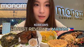 Korean Tries and Rates Fillipino Food at Manam