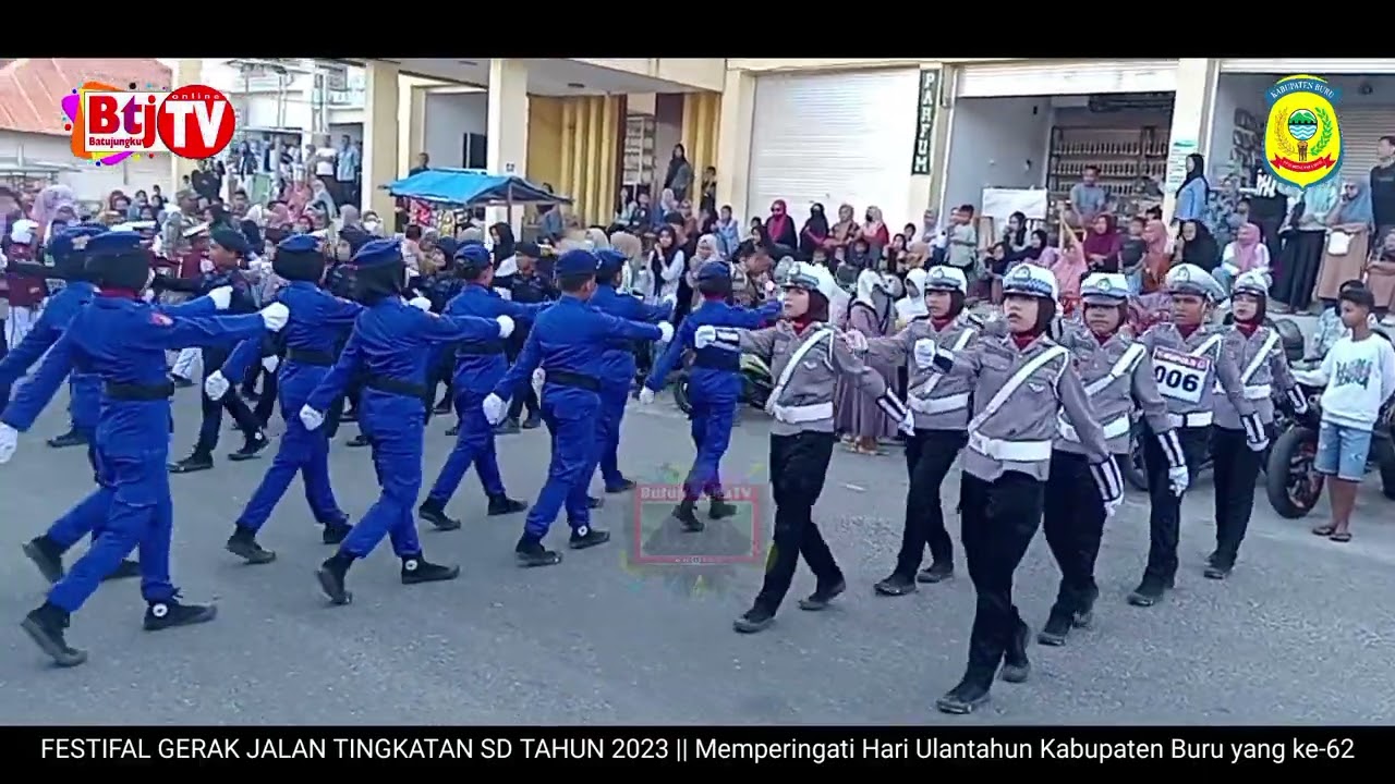 Part 3 | FESTIVAL GERAK JALAN TINGKAT SD TAHUN 2023 | Peringati HUT Kabupaten Buru yg ke-62 Tahun