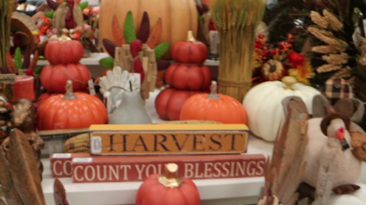 COME SHOP WITH ME: MARSHALLS | TJ MAXX | FALL DECOR 2017