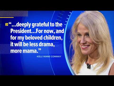 Download Kellyanne Conway leaving White House