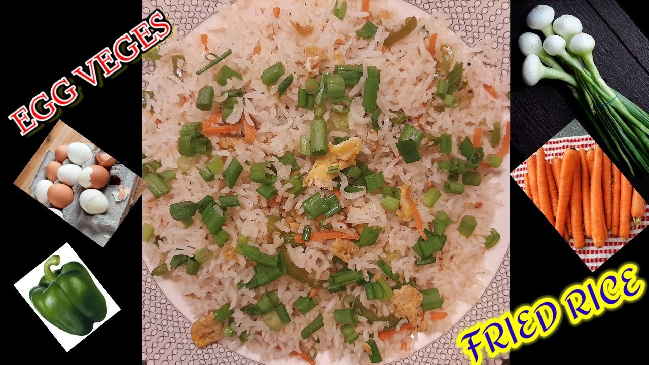 FRIED RICE EGG & VEGES by Ali Asghar ZAIQAY MAN KAY friedrice 