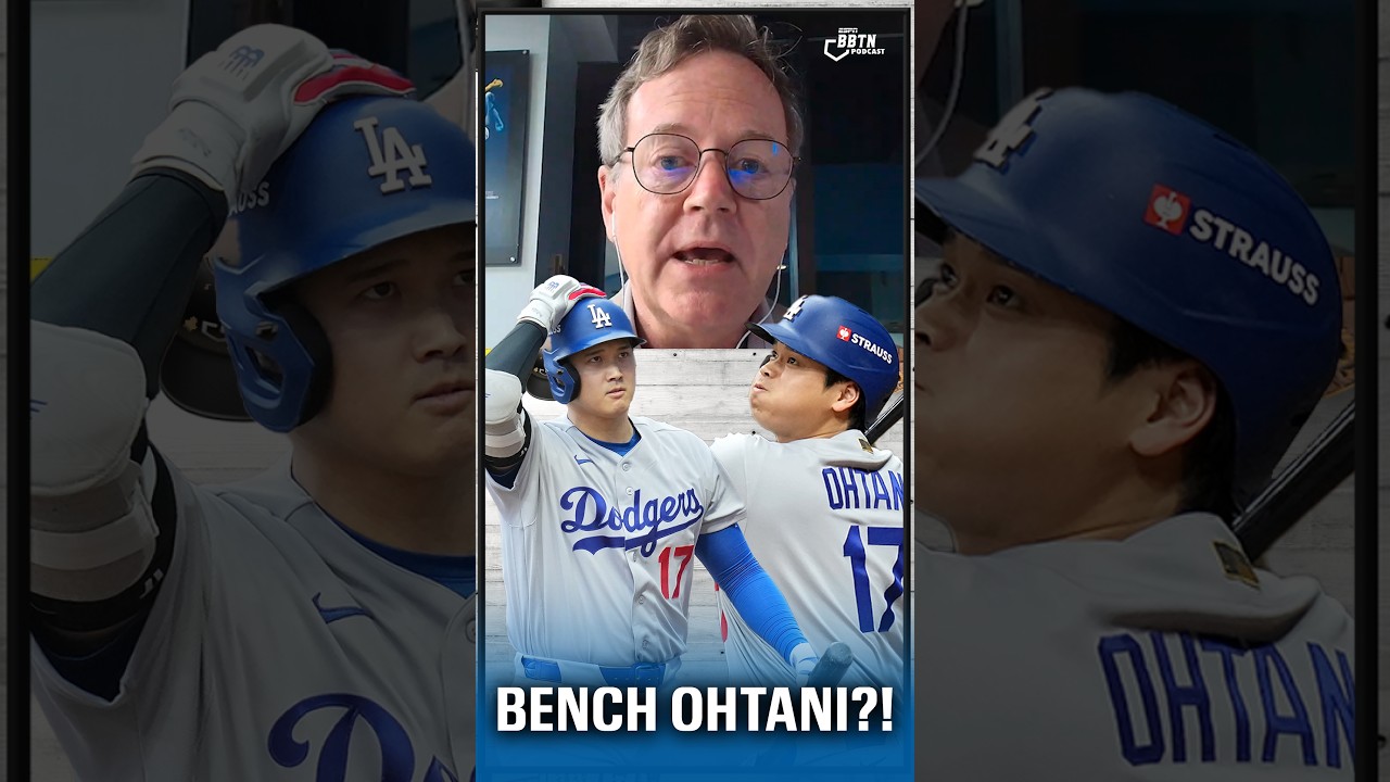 Should the Dodgers bench Shohei Ohtani? 😳