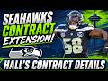 Derick Hall contract details are out, where are the Seahawks in salary cap space?