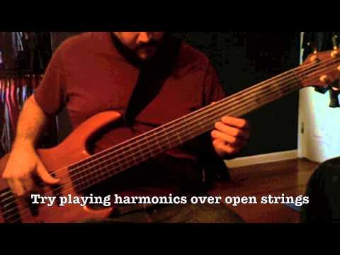 harmonic-slides-on-fretless-bass