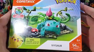 How To Build Ivysaur Pokemon MEGA CONSTRUX!!