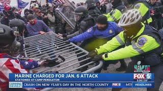 Marine Stationed At Camp Pendleton Charged For Jan. 6 Attack