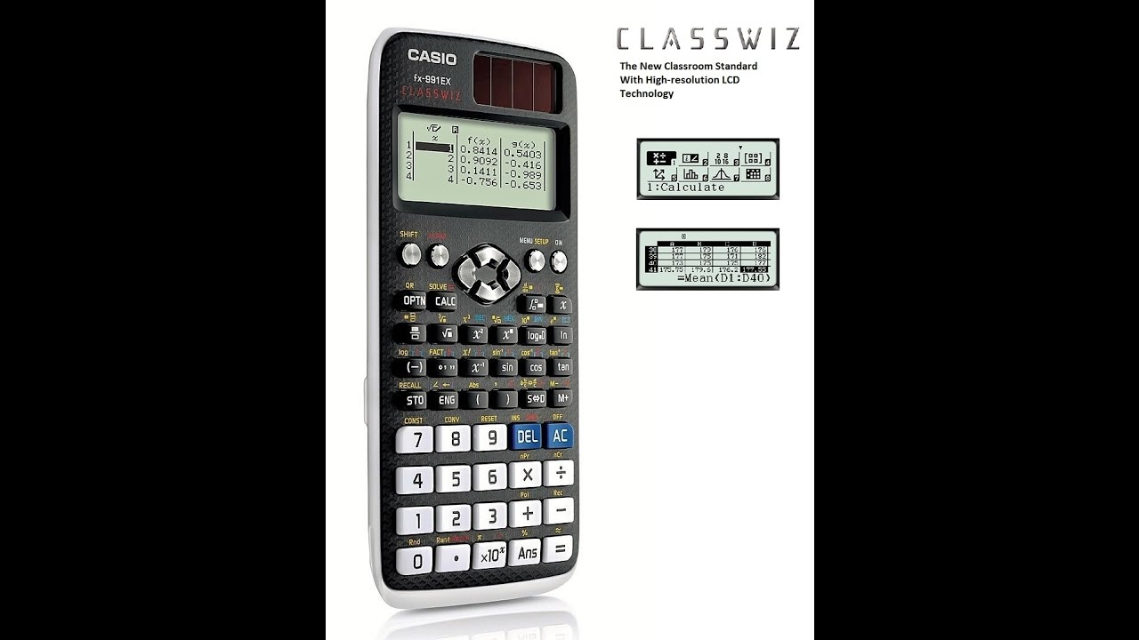 Casio Fx 991EX Calculator New Features YouTube