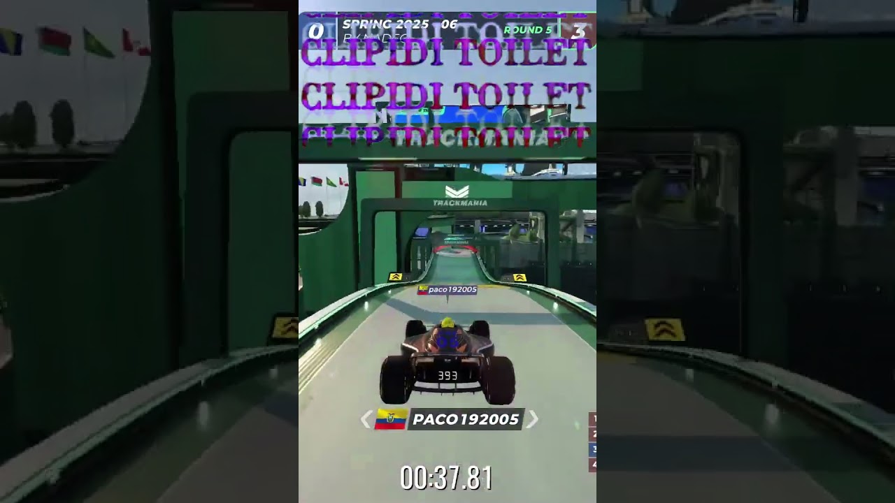 Trackmania, road of feels. 