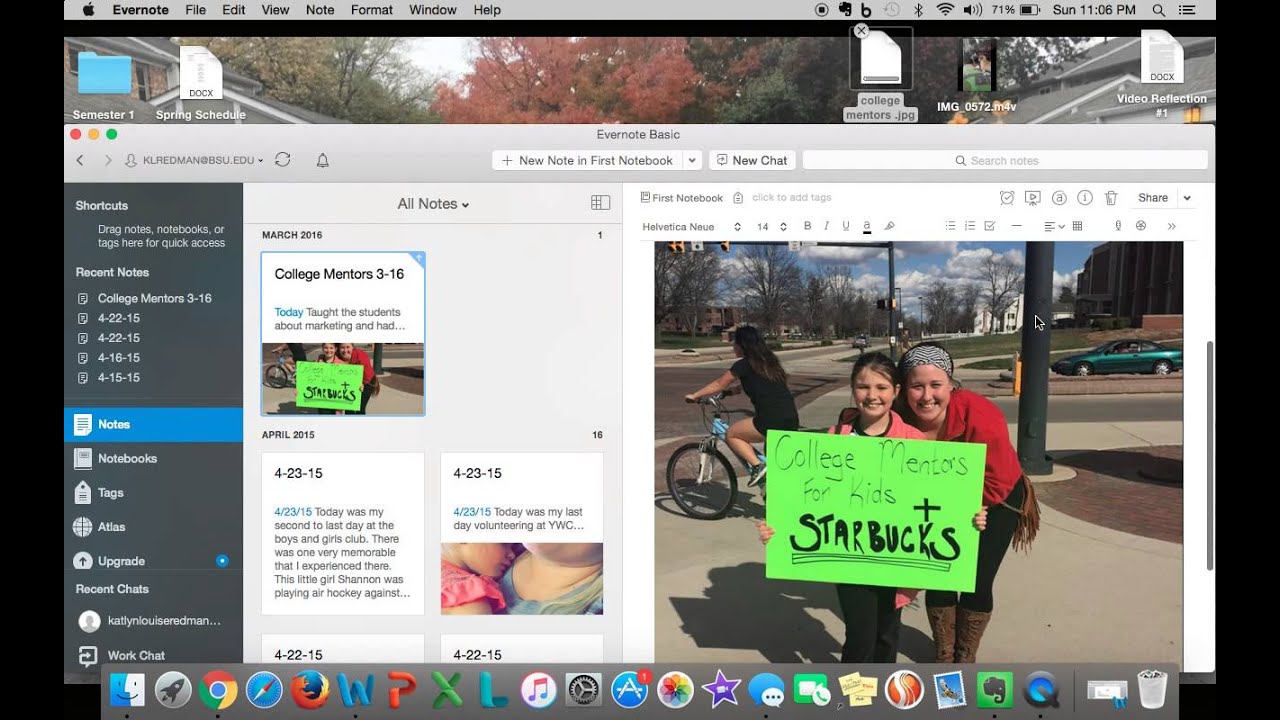 Evernote Photo and Video Demo