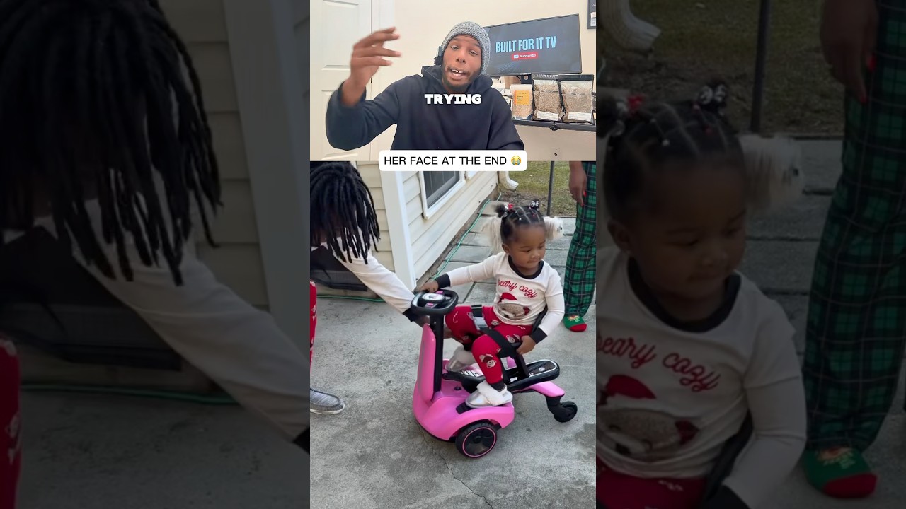 Her Dad Showed Her The Pedal… Then Everything Went Wrong 😭🛵😂