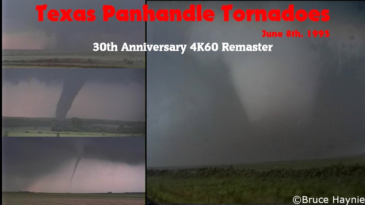 1995-06-08 Clarendon-McLean-Kellerville-Allison Tornado Family by Bruce Haynie *4K60*