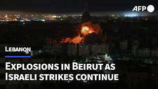 New strike on Beirut's southern suburbs after Israel announces 'wave' of attacks | AFP