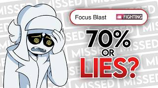 I Used Focus Blast 100 Times to see if Pokemon is Lying
