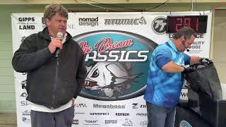 Day 2 Live weigh in from the Hopkins River for the Shimano Glenelg Hopkins CMA Bream Classic