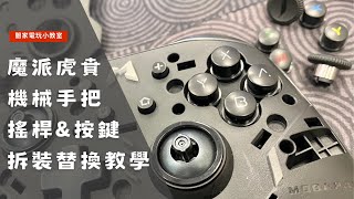 一步一步教你做，讓你拆裝替換不再傷腦筋!『魔派虎賁機械手把』｜【電玩小教室】