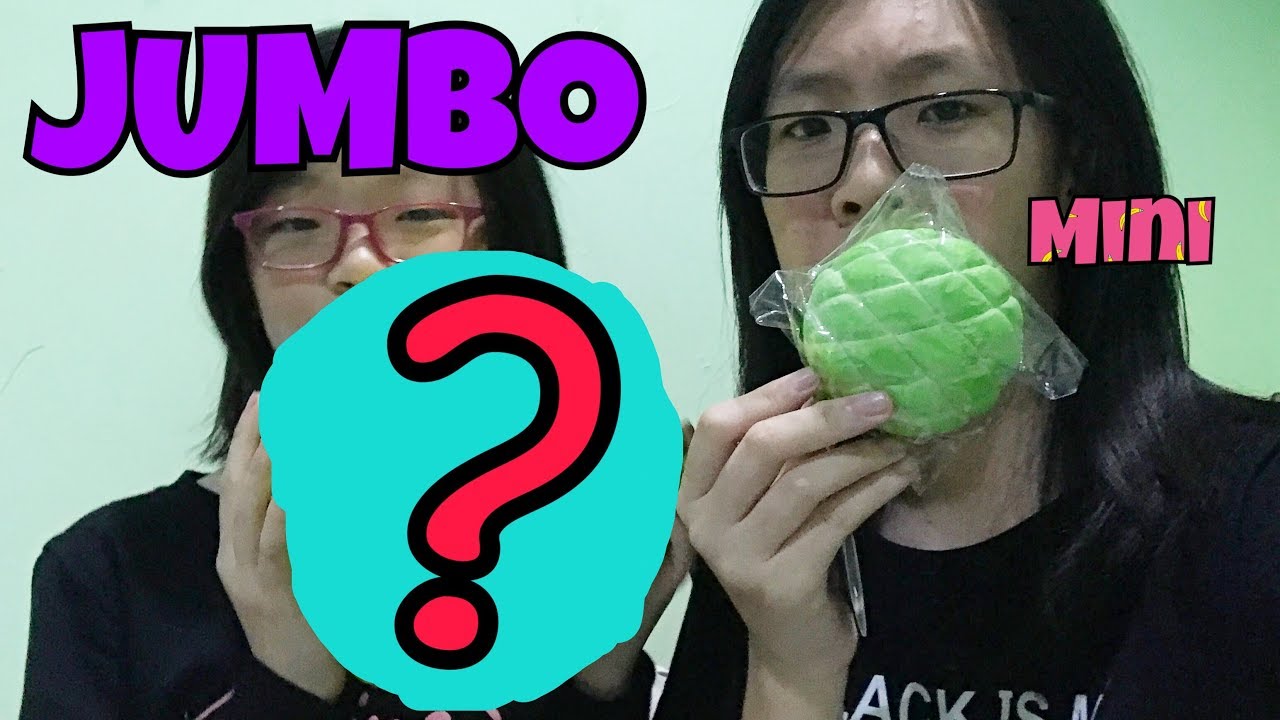 JUMBO VS MINI SQUISHIES