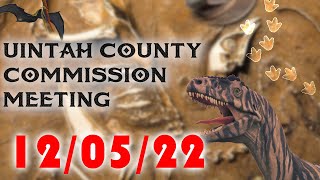 Uintah County Commission Meeting 12-05-2022