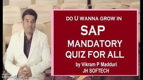 Level Up Your SAP Skills: Take the Ultimate SAP Quiz 3 Today
