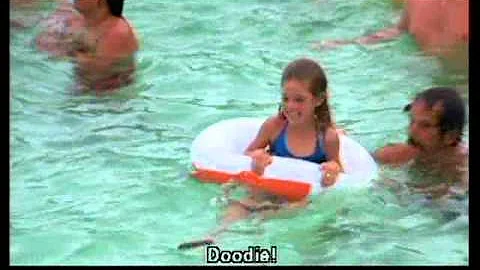 Classic "Caddy Shack" doodie in pool- Hilarious!