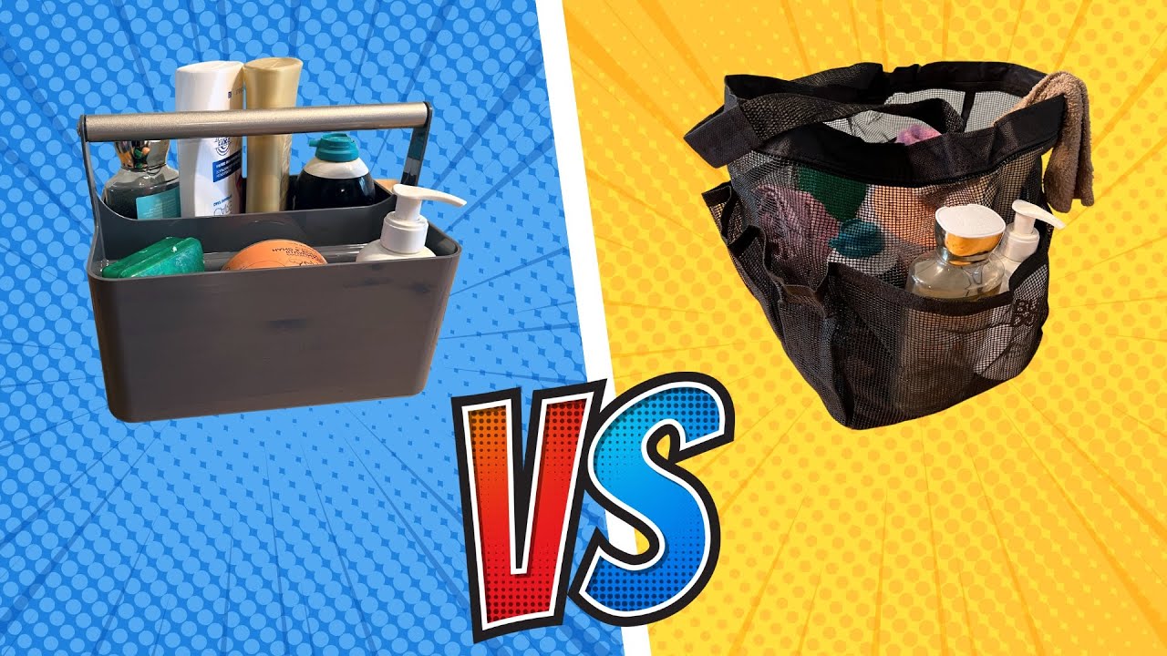 Shower Caddy Comparison: mDesign vs. Attmu