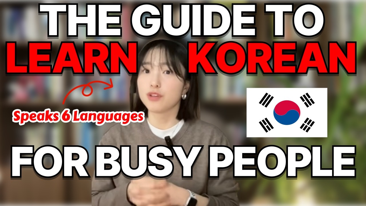 How to Start Speaking Korean By Yourself Right Now (Multilingual’s ...
