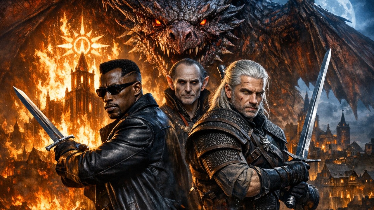 What If Blade Entered the Witcher's Universe?
