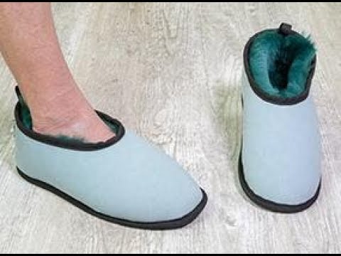 slippers without fur