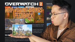 Overwatch Devs reworking maps based on Map Voting feedback